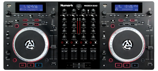 Numark Mixdeck Quad Djay Pro